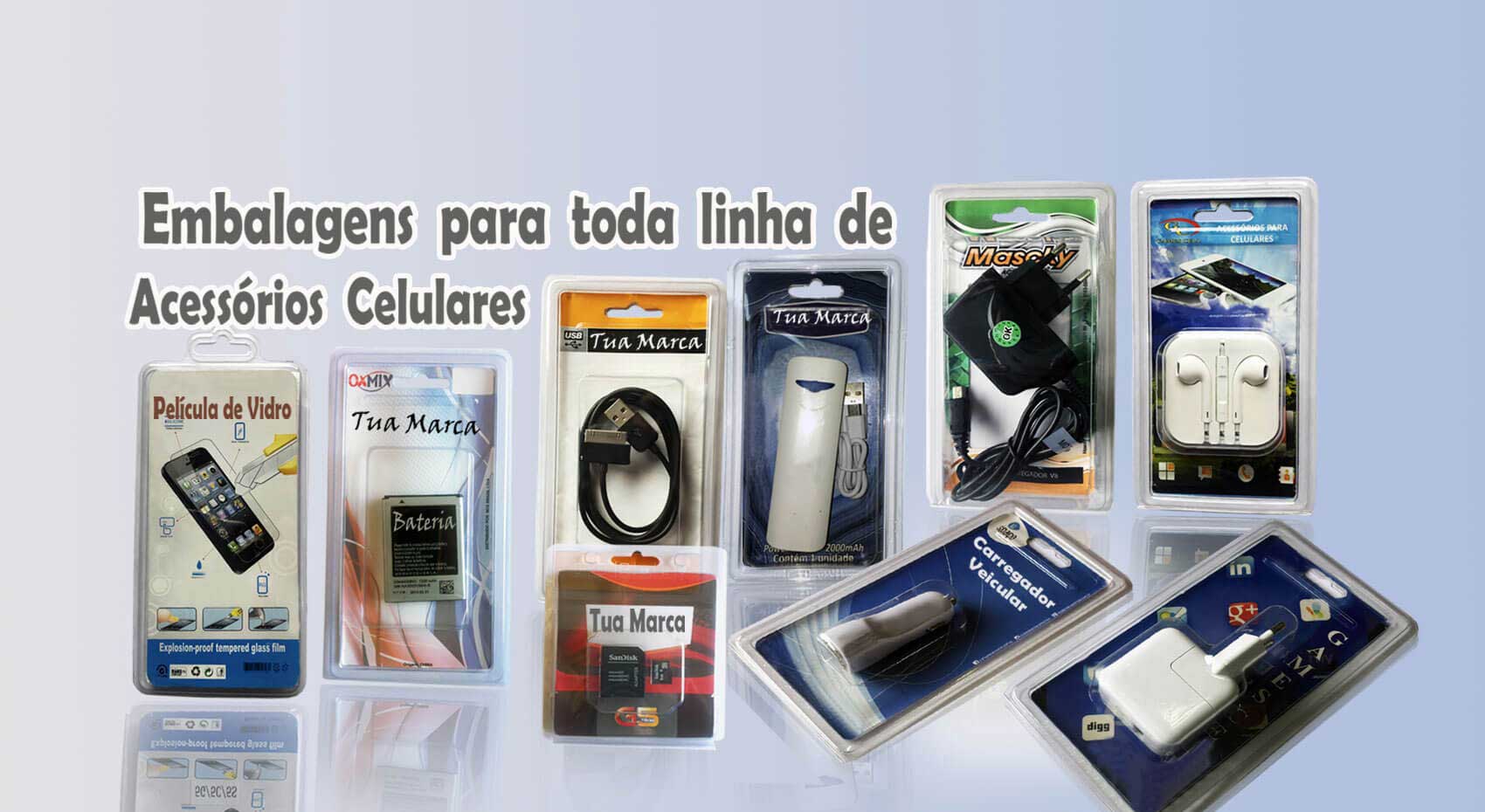 Emabalagens para celulares