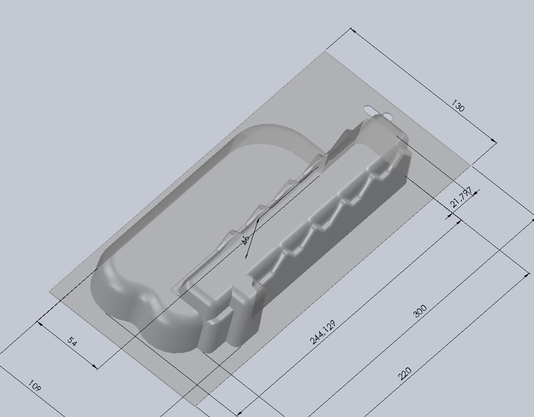Projeto para  Blister Gaveta