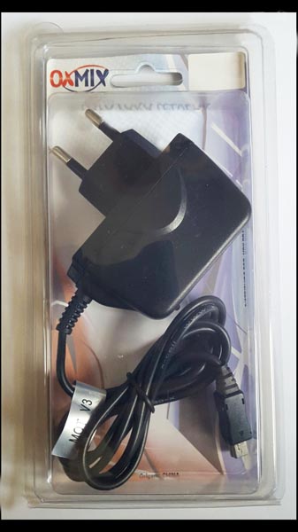 Embalagem para Carregador Celular